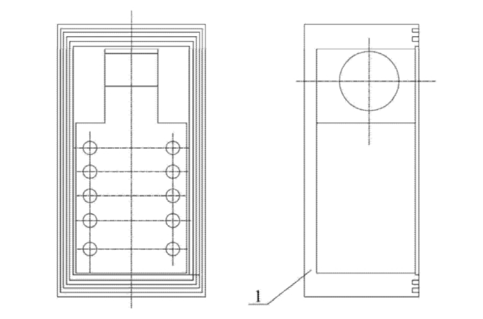 1×2機(jī)械式T型保偏光開(kāi)關(guān)密封盒體設(shè)計(jì)圖  - 廣西科毅光通信