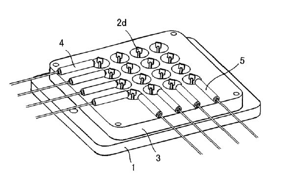 4x4微機械式光開關(guān)陣列示意圖 4x4微機械式光開關(guān)陣列示意圖
