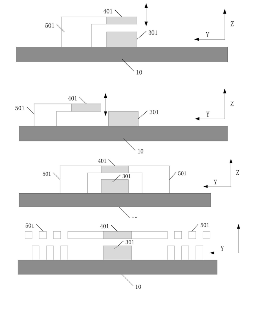 多種相位調(diào)節(jié)驅(qū)動結(jié)構(gòu)示意圖，包括懸臂梁、彈簧與梳齒驅(qū)動器 - 廣西科毅光通信科技有限公司